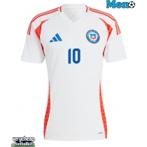 Chile Alexis Sanchez #10 Replica Away Shirt Copa America 2024 Short Sleeve